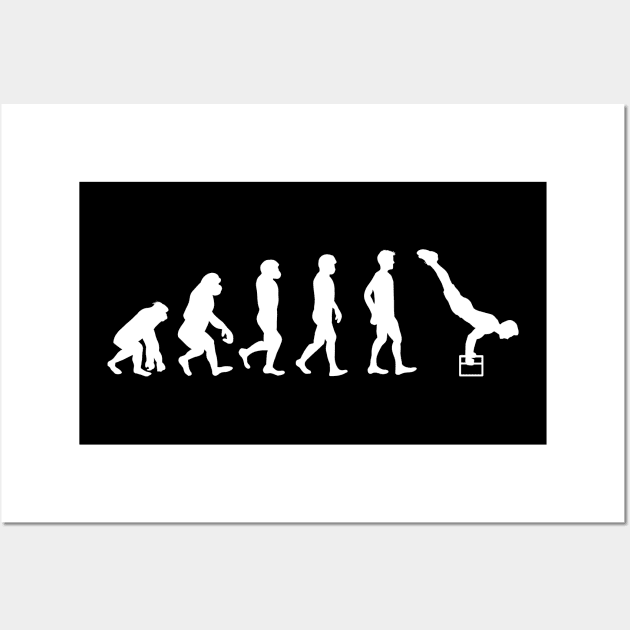 Evolution Calisthenics Equipment Body Weight Exercise Wall Art by sBag-Designs